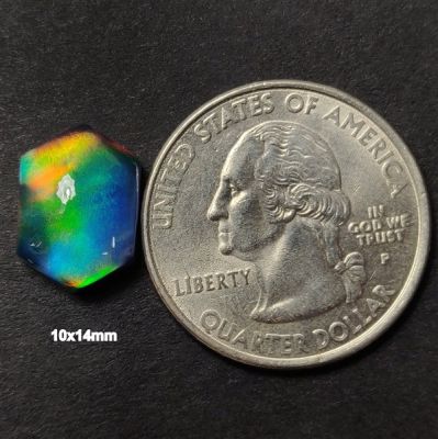 Crystal & Aurora Opal Doublet