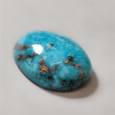 Morenci Turquoise with Pyrite