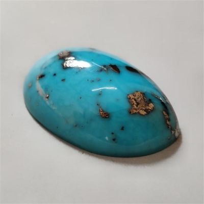Morenci Turquoise with Pyrite
