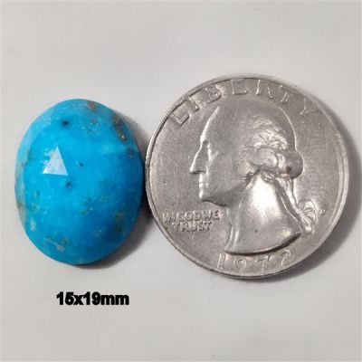 Rose Cut Easter Blue Turquoise