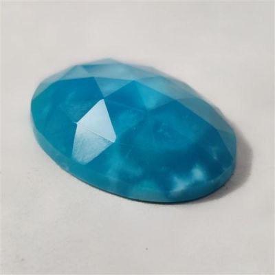 Rose Cut Easter Blue Turquoise