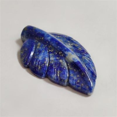 Lapis Lazuli Handcarved Leaf