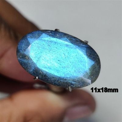 Faceted Blue Labradorite