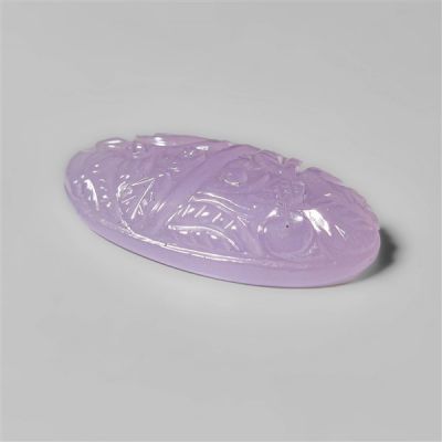Lavender Chalcedony Mughal Carving