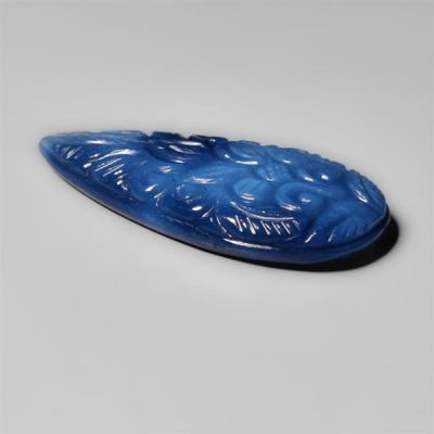 Owyhee Blue Opal Mughal Carving