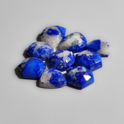 Rose Cut Lapis Lazuli with Quartz Lot