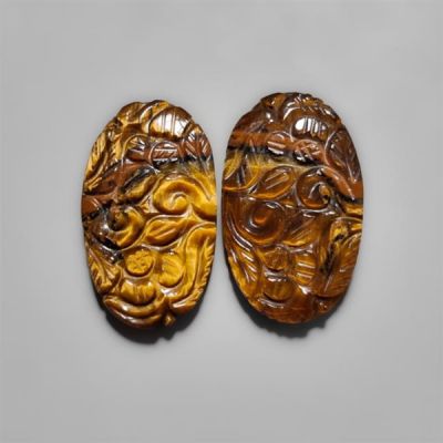 tiger-eye-mughal-carving-pair-n11880