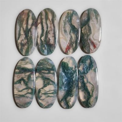 Moss Agate Pairs Lot