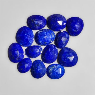 Rose Cut Lapis Lazuli Lot