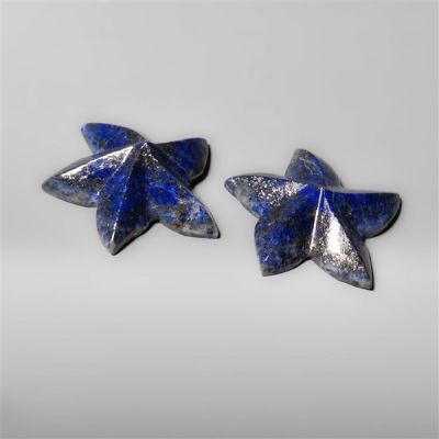 Lapis Lazuli Star Fish Carving Pair