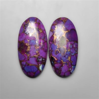 Purple Mohave Turquoise Pair