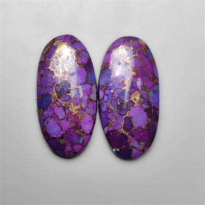 Purple Mohave Turquoise Pair