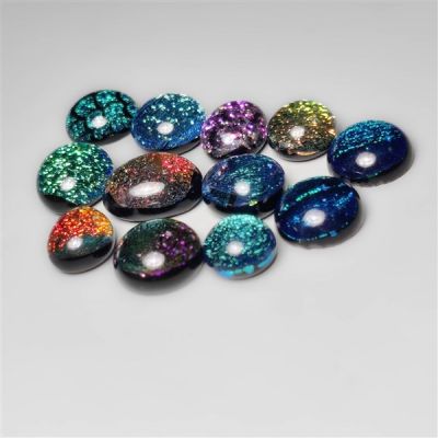 Small Dichroic Glass Lot