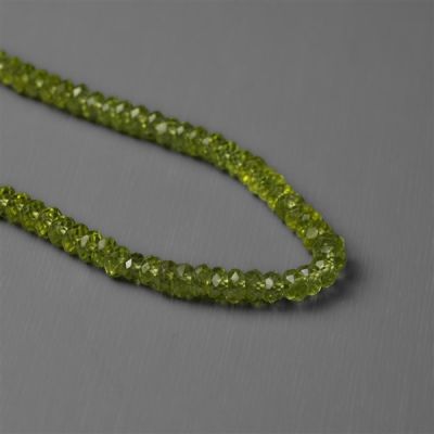 Faceted Peridot Beads Line