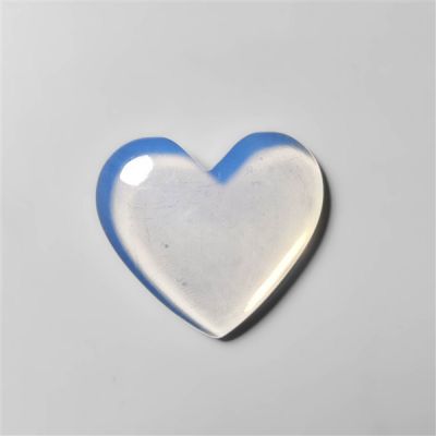 Opalite Heart Carving