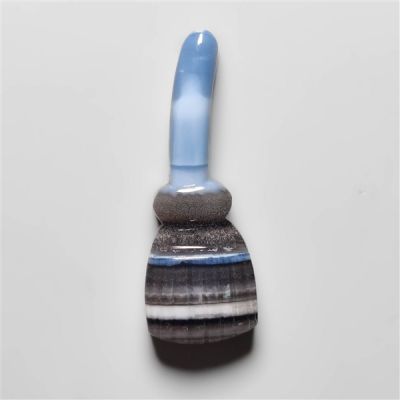 Owyhee Blue Opal Broom Carving