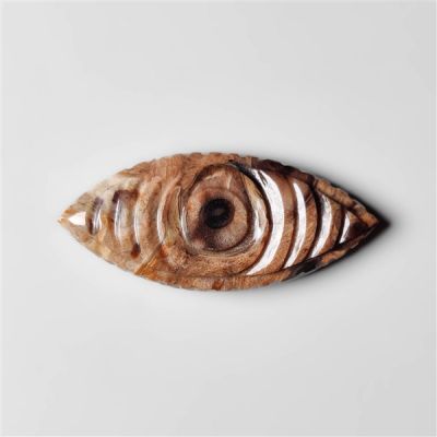 Indonesian Opalwood Evil Eye Carving