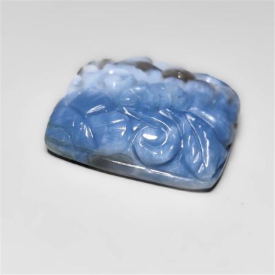 Blue Opal Mughal Carving