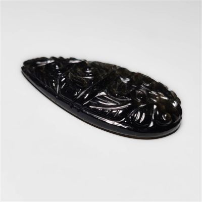 silversheen-obsidian-mughal-carving-n15561