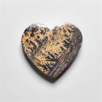 Sagebrush Jasper Heart Carving