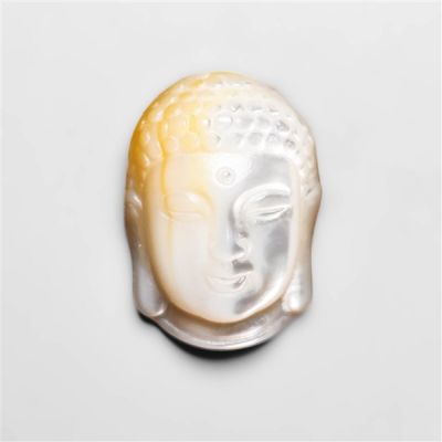 Mother Of Pearl Buddha Face Carving
