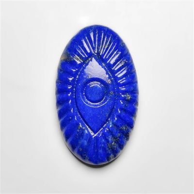 Lapis Lazuli Evil Eye Carving