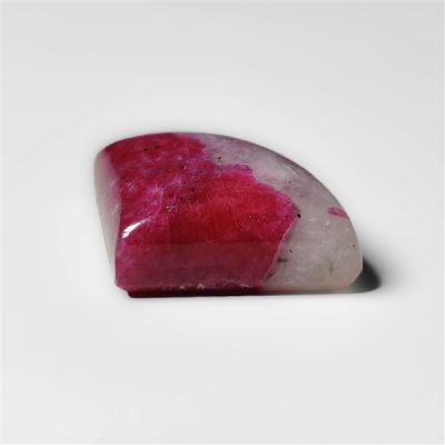 Indian Ruby With Quartz Cabochon