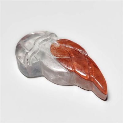 Iron Quartz Jelly Fish Carving