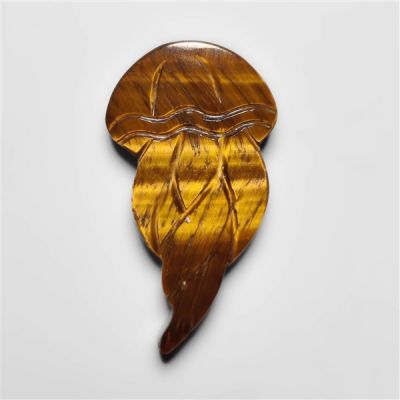 Tiger Eye Jelly Fish Carving