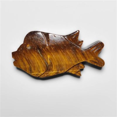 tiger-eye-goldfish-carving-n17847