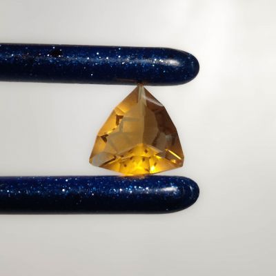 AAA Faceted Citrine Fantasy Cut Reverse Intaglio Carving