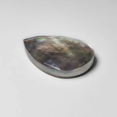 Rose Cut Rainbow Tahitian Mother Of Pearl Doublet