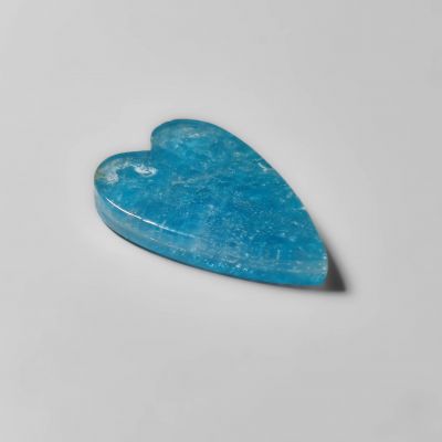 Himalayan Crystal With Neon Apatite Heart Carving Doublet