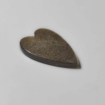 Silversheen Obsidian Heart Carving