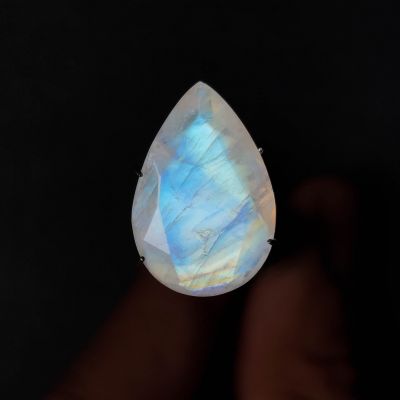 Faceted Rainbow Moonstone