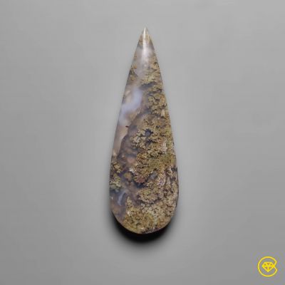 Indonesian Moss Agate Cabochon