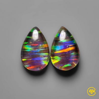 Gilson Opal Doublets Pair
