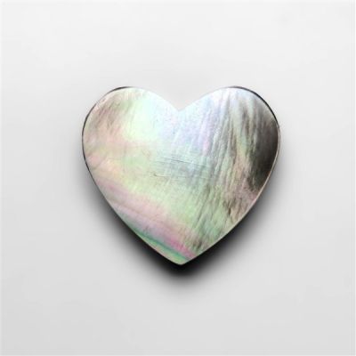 Tahitian Rainbow Mother Of Pearl Heart Carving