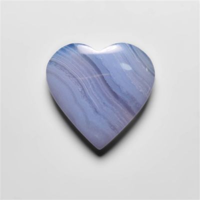 Blue Lace Agate Heart Carving-N20224