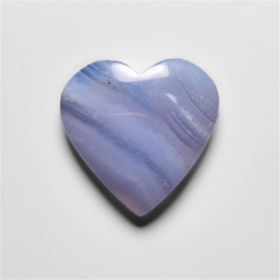 Blue Lace Agate Heart Carving-N20236
