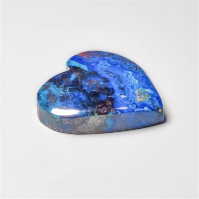 Shattuckite with Azurite Heart Carving-N20253