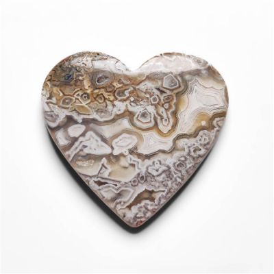 Crazylace Agate Heart Carving-N20289