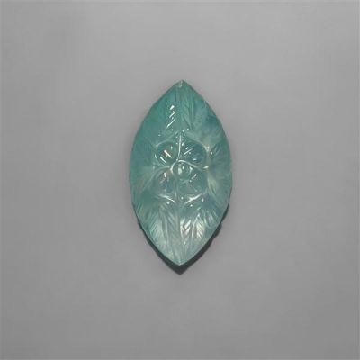 Crystal and Amazonite Doublet Mughal Carving