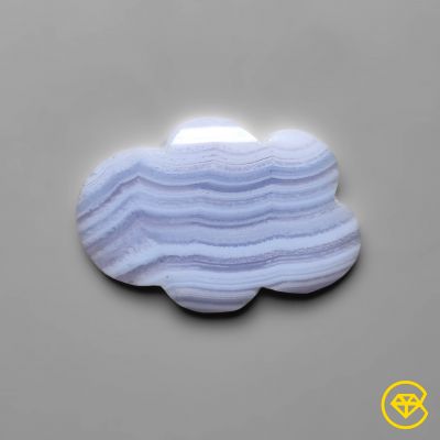 Blue Lace Agate Cloud Carving