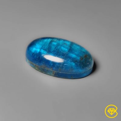 Neon Apatite With Crystal Doublet