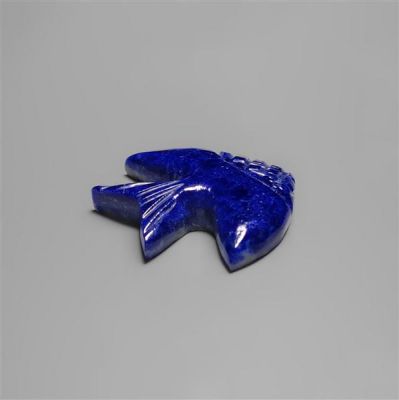Lapis Lazuli Fish Carving