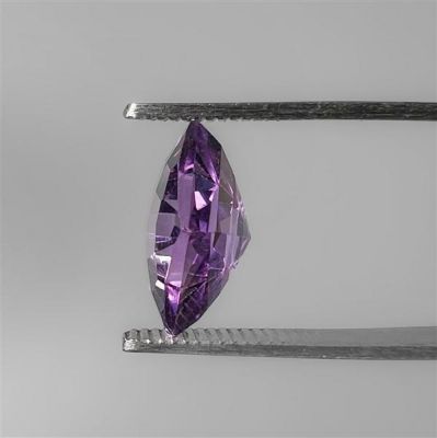Checkerboard Cut Faceted Amethyst