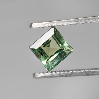 Faceted Green Apatite