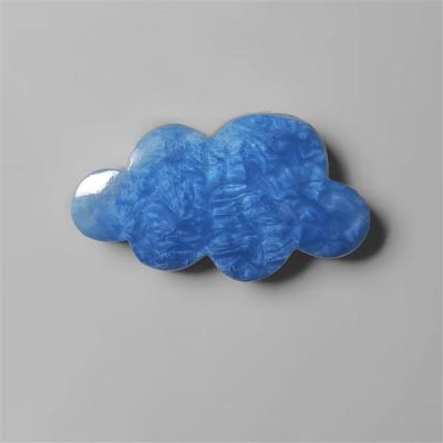 Blue Opal Cloud Carving