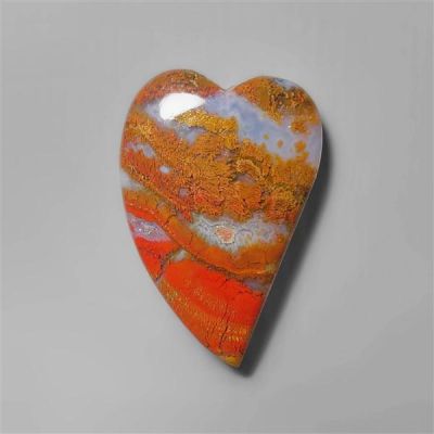 Apple Valley Agate Heart Carving